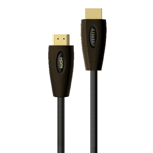 [LVLHDMI2M-BK] Levelo Zinc-Alloy Shell 8K60Hz HDMI Cable V2.1 2M - Black