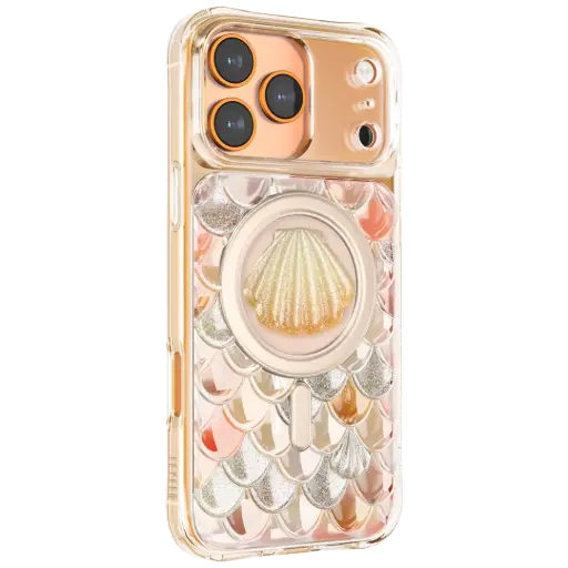 Levelo Pearl 3D Ocean Case for iPhone 17 Pro/Pro Max