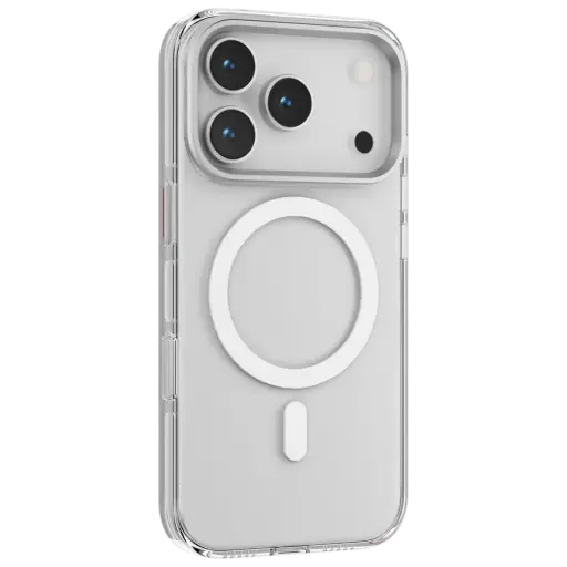 Levelo Allure PC Hard Case for iPhone 17 Pro/Pro Max - Transparent