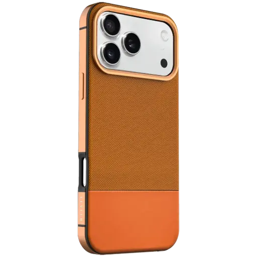 Levelo Cuir Leather Hybrid Case for iPhone 17 Pro/Pro Max