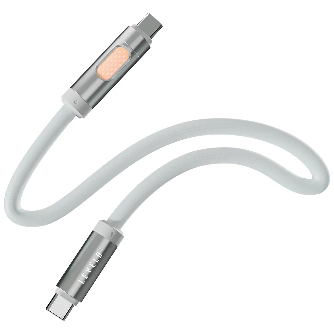 Levelo Essencecord Type-C to Type-C 100W Aroma Cable - White