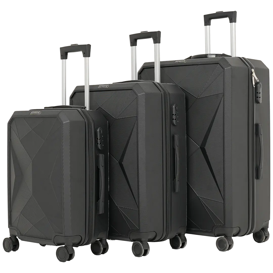 Levelo Romeo ABS Set of 3 Travel Luggage 20