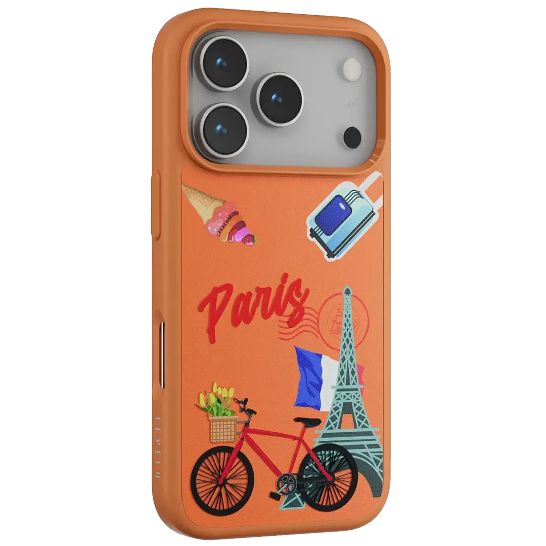 Levelo Vallo PU Leather Case for iPhone 17 Pro/Pro Max - product