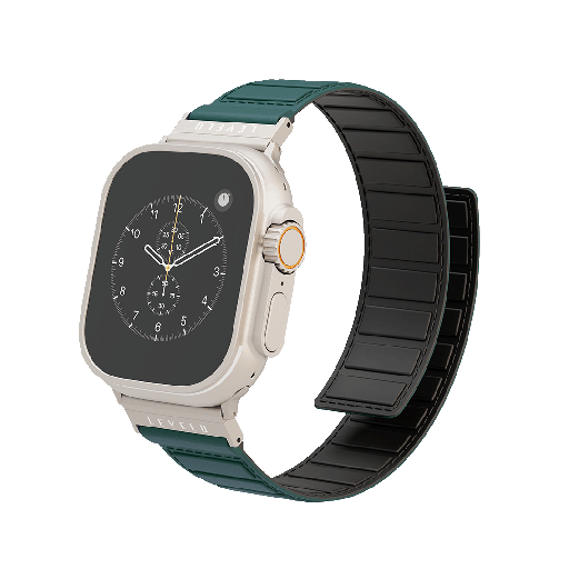 [LVLVG49BK] Vogue Magnetic Silicone Watch Strap