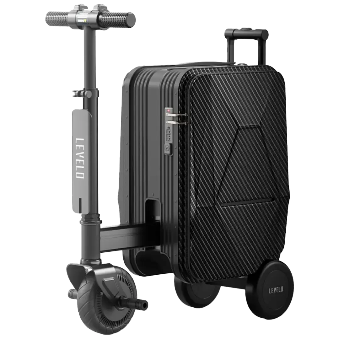 Levelo Spark-E Portable E-Scooter Luggage - Black - product