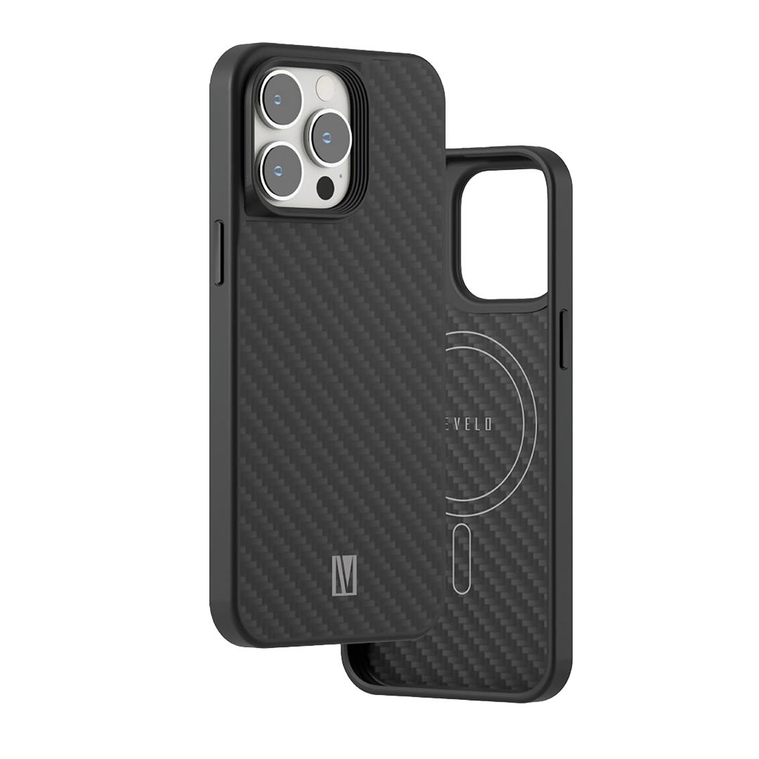 Levelo OX MagSafe Genuine Carbon Fiber Case For iPhone 14 Pro / Pro Max
