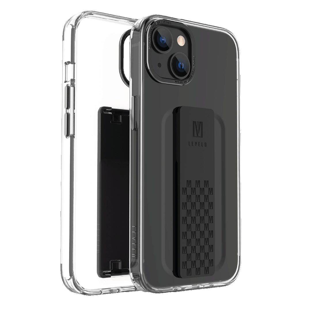 Levelo Graphia IMD Clear Case with Extra Grip For iPhone 14 Series