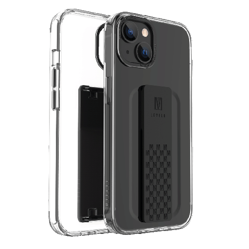 [LVLGRAPHIA14] Levelo Graphia IMD Clear Case with Extra Grip For iPhone 14 Series