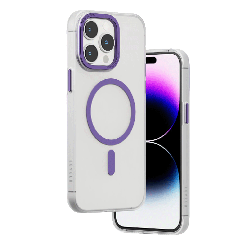 [LVLMAGGLORY14] Levelo MagSafe Glory Matte Back Case For iPhone 14 Series